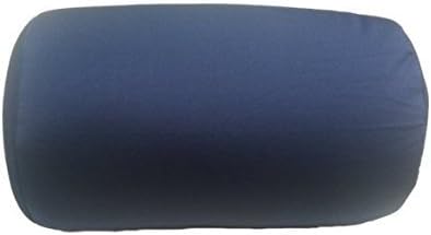 Squishy Soft, Microbead Cushie Neck Roll Pillow, Home and Travel-Navy Blue