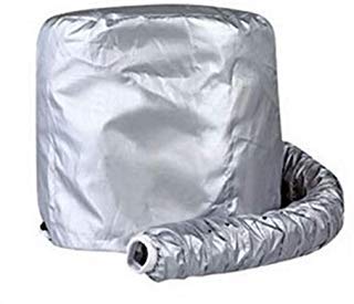 Bonnet Hood Hair Dryer Attachment- Soft, Adjustable Extra Large Hooded Bonnet for Hand Held Hair Dryer