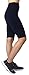 Neonysweets Womens Active Workout Tights Yoga Short Cotton Half Tights Dark Blue M