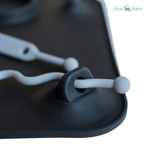 BUSY BABY Silicone PlacematAs Seen On Shark TankBuiltin Suction Cups