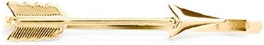 Princegame Minimalist Arrow Shaped Side Bangs Hair Clip Women Glitter Metallic Gold Silver Hairpin Birthday Party Styling One Word Barrette