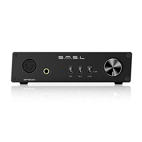 S.M.S.L SP200 Headphone Amp THX AAA 888 Technology XLR RCA Balanced Headphone Amplifier