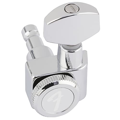 Fender Deluxe Locking Staggered Guitar Tuners, LeftHanded Chrome Pricepulse
