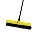 Rubbermaid Commercial Polypropylene Plastic Foam Block Medium Floor Sweep, 24-Inch Head Width, Black (FG9B0900BLA)