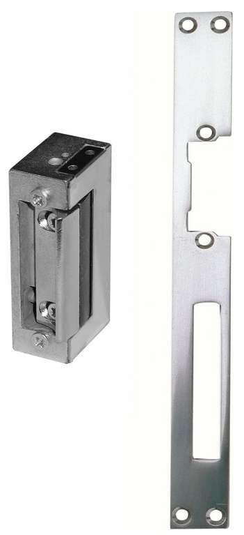 MondialPro® GR10R 12 VDC flush-mounted electric strike with headrest