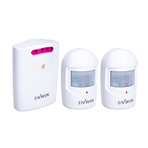 4vwin home security wireless driveway alert 1 receiver …