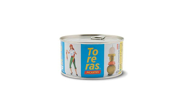 TORERAS PICANTES LATA, 330 GRS - (PACK DE 12) : Amazon.es ...