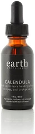 Earth Philosophy Calendula Herbal Skin Treatment Oil, 1 Fl. Ounce