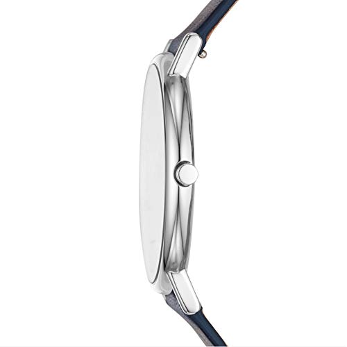 Skagen Reloj Analógico para Hombre de Cuarzo con Correa en Cuero SKW6481 - Imagen 5