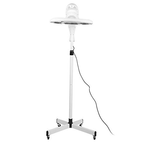 Orbiting Hair Dryer Stand Up with Timer Professional Salon Barber Hair Heater Color Processor Accelerator Plate for Hair Dyeing Perming Treatment