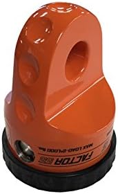 Factor 55 ProLink XXL Loaded Shackle Mount With Titanium Pin & Rubber Guard (24,000 Lbs) (Orange)