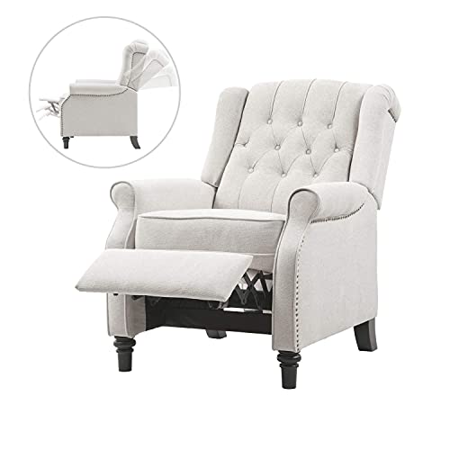 YANXUAN Pushback Recliner Chair, Recliner Armchair with Padded Seat