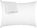 BABY DREAMS Toddler Pillow + Pillowcase, White, 13x18, 100% Hypoallergenic Soft Cotton, Made in USA