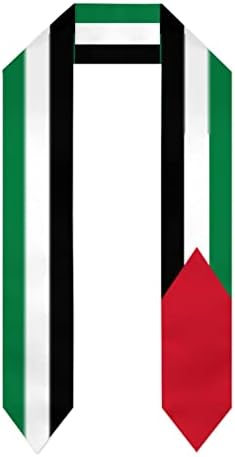 DABOYOZHZH Pakistan Flag Graduation Shawl Sash Stole Wraps Scraf