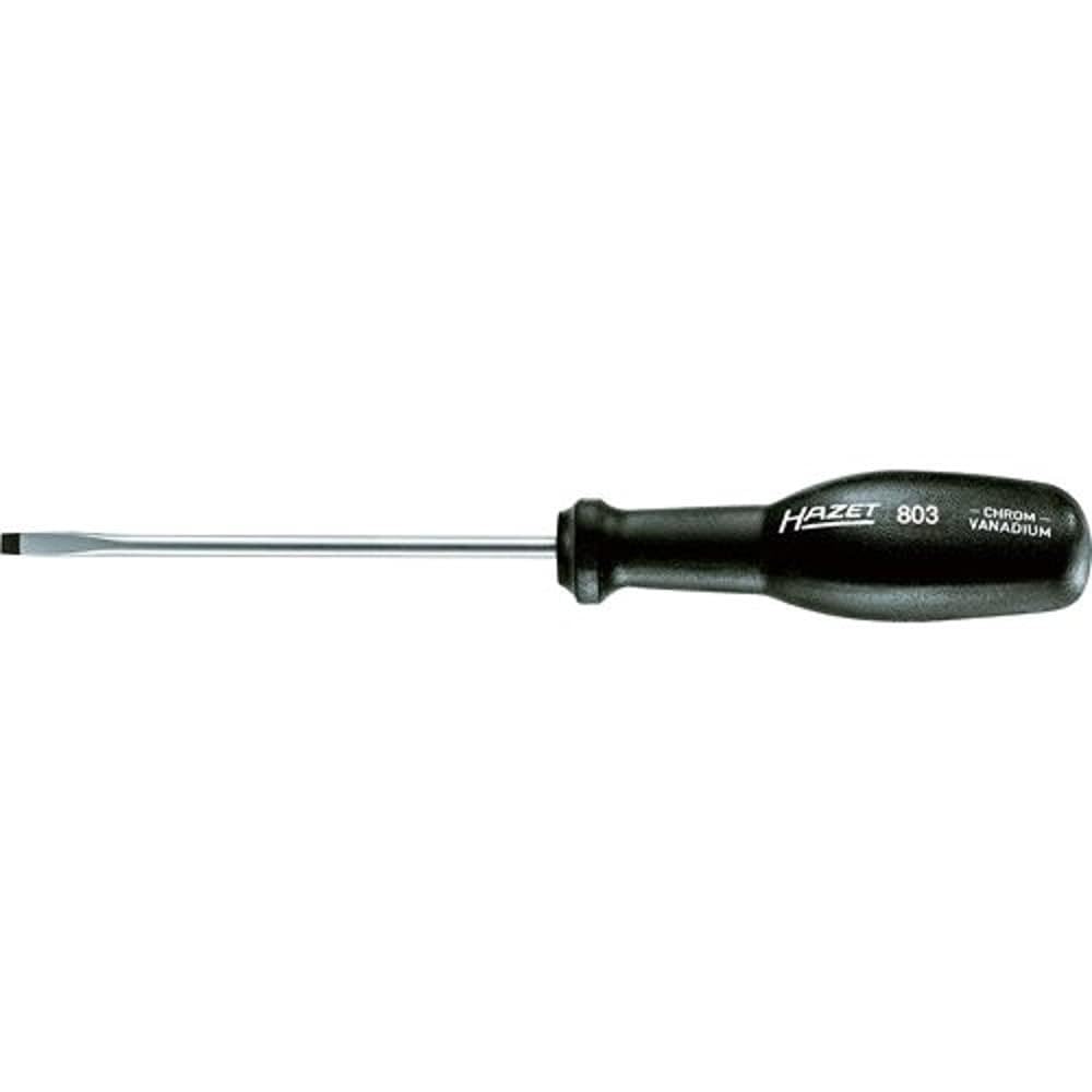 HAZET 803-40 Slot Profile Trinamic Screwdriver with Burnished Tips - Chrome-Plated