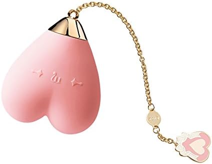 Zalo Baby Heart Ultimate Luxury Non-Porous Personal Massager 18K Gold Plating Strawberry Pink