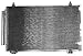 TYC 3299 Condenser Assembly Compatible with 2005-2008 Toyota Corolla