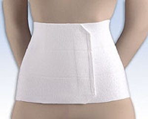 FLA 4-Panel Surgical Abdominal Binder, 12 - Medium by Florida Orthopedics