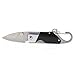 FunnyDay Black Mini Folding Knife Outdoor Camping Survival Ebony Handle Keychain Pocket