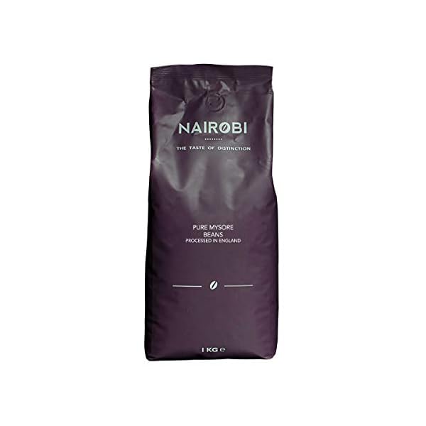 Nairobi - Hochwertige Mysore Kaffeebohnen - 1 kg Packung