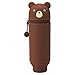 LIHIT LAB. PuniLabo Stand Up Pen Case (Pen Holder), Bear, 2.4