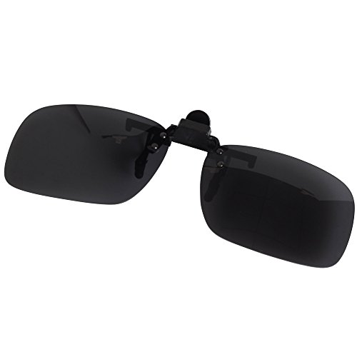Sunglasses Designer Mirrored Lens Polarized Clip On Sunglasses