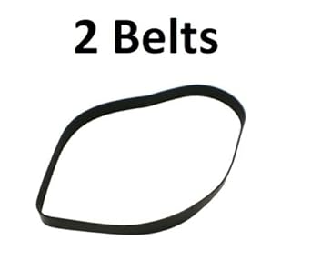 2 Bissell Model 61c5w Total Floors Pet Mylar Belts 2031730 12 8