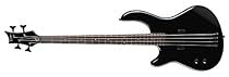Dean E09 Bass Guitar, Left Handed - Classic Black
