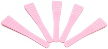 5 Pcs Food-Grade Plastic Cake Mold Release Bar Stick Pastry Fondant Decor Tool - Pink