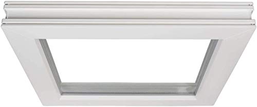 Alle Grössen Festverglasung Kunststoff Fenster - Kellerfenster BxH: 45 x 70 cm weiß fenster- Doppelverglasung Fenster… – Bild 6