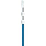 Swimline 3-Piece Anodized Outside Cam Mailer Telescopic Pole, 5-Feet to 15-Feet