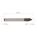 ENPOINT 1/8 Engraving Bits, 60 Degree Engraving Bits High-Precision Carbide CNC Bits 3.175mm Shank 0.1mm Tip Dia Sharp Conical Engraving Cutter V-Bit for PCB Acrylic Metal Aluminum