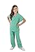 Natural Uniforms Childrens Scrub Set-Soft Touch-Role Play Costume Set (Surgical Green, 8/10)
