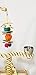 Birds LOVE Bird Play Gym Tabletop w Cup, Toy Hanger and Toy, Javan TigerTail Stand- Largethumb 4