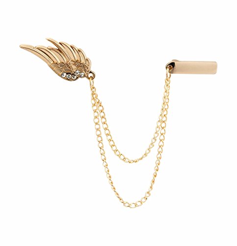 Knighthood men s inspired swarovski angel wings with ha…