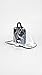 The Handbag Raincoat Women's Mini City Slicker Handbag Raincoat, Clear/Black, One Size