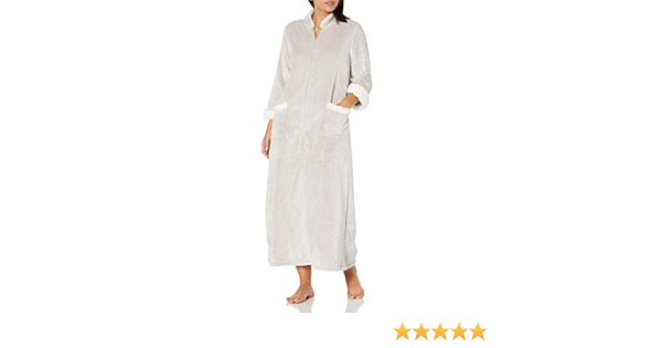natori zip front robes