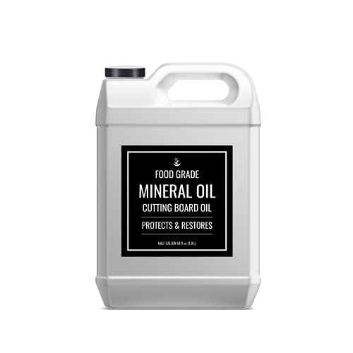 Pure Original Ingredients Mineral Oil (Half Gallon, 64 fl oz) for