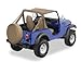 Bestop 52507-04 Tan Canine Covers Custom Rear Seat Protector Ash DCC4781PA