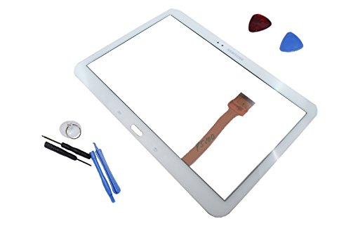 Galaxy Tab 3 10.1 Samsung 3G P5200 P5210 Touchscreen LCD Display Glas Cover Original weiß