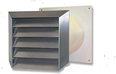 Aire de escape Caja e pared con Rejilla de acero inoxidable y interno Tapa de escape
