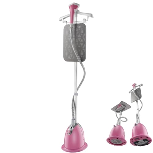 HYZHANHONG 2 in 1 Compact Steam Iron 1800W Professional Steamer for Clothes 20S Fast Heat Up with 1.4Lwater Tank Suitable for Clothing Stores