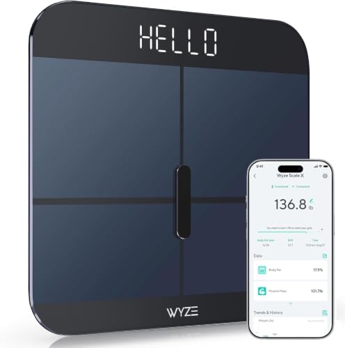 Wyze Smart Scale X Black