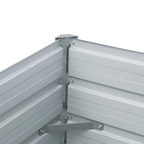 vidaXL Hochbeet Gartenbeet Pflanzbeet Frühbeet Pflanzkübel Pflanzkasten Blumenkübel Gemüsebeet Blumenkasten 320x40x77cm… – Bild 6