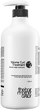 [The Hair Mother Cellar] Volume Curl Treatment for Moisturized Glossy, Elastic Wave hair  (33.81 fl. oz. / 1,000 ml)