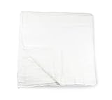 Solid Muslin Cotton Blanket (White)