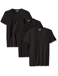 Emporio Armani 3 paquetes camisetas regulares escote en V hombres