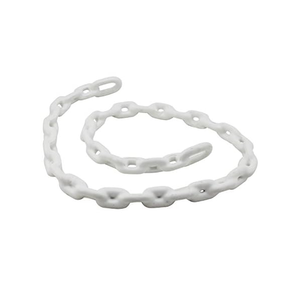 Extreme-Max-BoatTector-Vinyl-Coated-Anchor-Chain-316-x-4-White Extreme-Max-BoatTector-Vinyl-Coated-Anchor-Chain-316-x-4-White