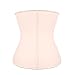 Workout Latex Underbust Steel Boned Corset Waist Trainer Body Shaper