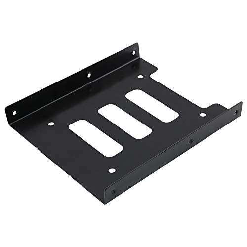 2 Pack SSD Mounting Bracket, Yeung Qee 2.5" to 3.5" SSD HDD Hard Disk Drive Bays Holder Metal Mounting Bracket Adapter for PC (Bracket)